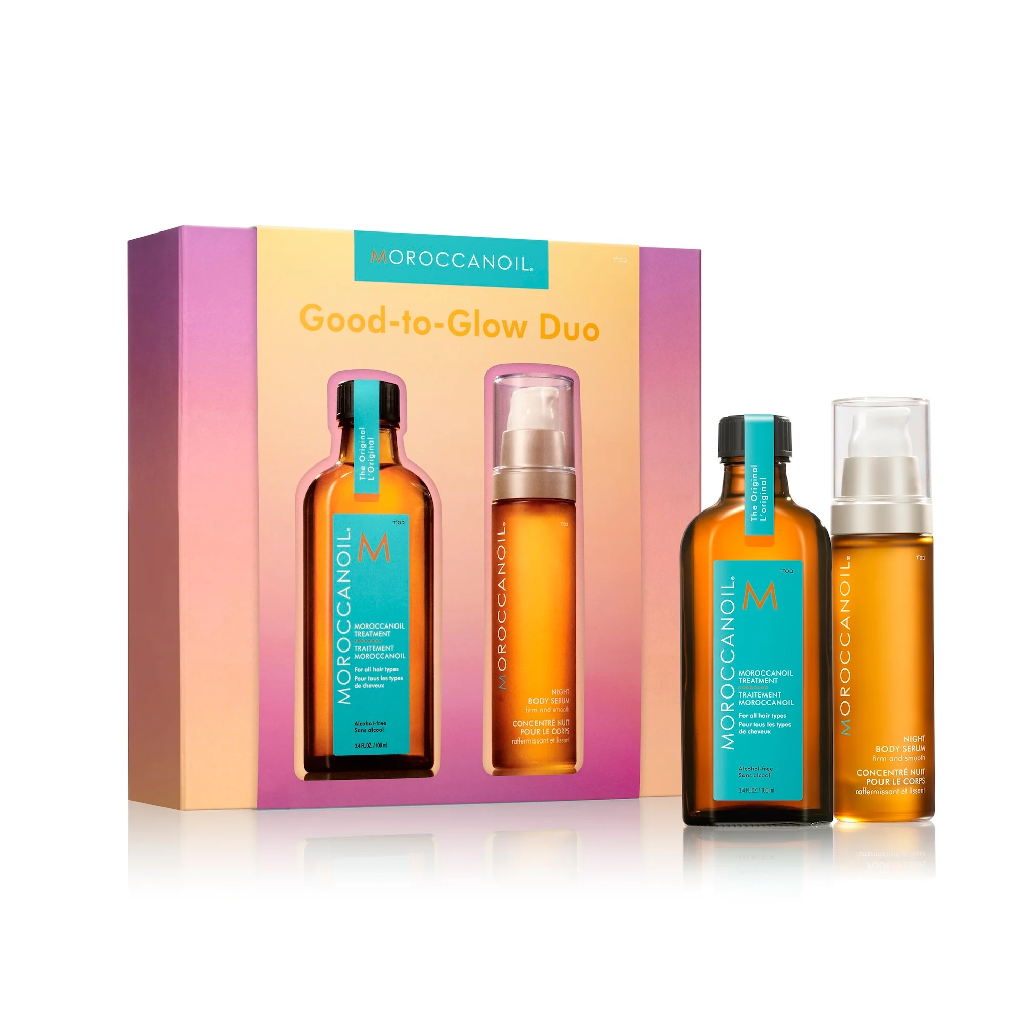 Treatment Good To Glow Duo - Original - Cofanetti per Capelli, Cofanetto Nutriente