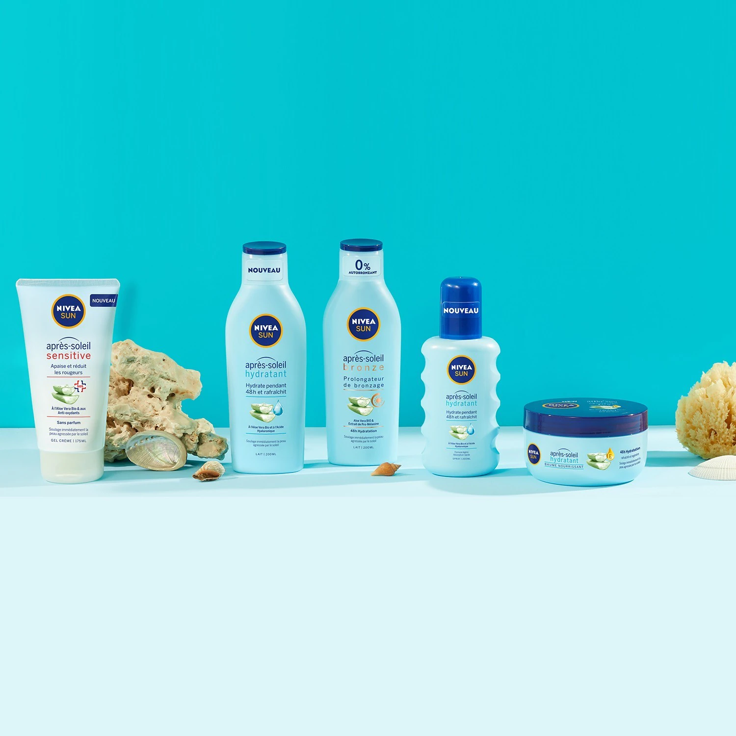 NIVEA Lait après-soleil hydratant Aloe Vera Bio