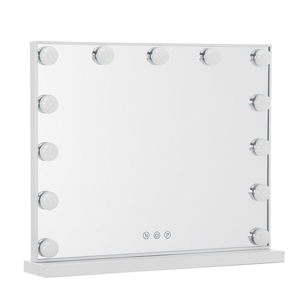 Specchio da trucco Livingandhome con luci a LED