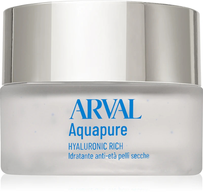 Arval Aquapure Hyaluronic Rich drėkinamasis kremas sausai ir labai sausai odai