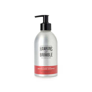 Hawkins & Brimble Refillable Revitaliserende Sjampo Elemi & Ginseng 300 ml