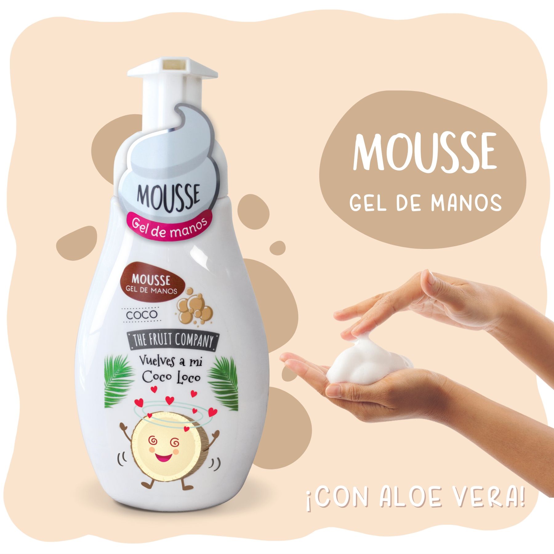 Kokosriekstu roku ziepes Vannas želejas un ziepes
