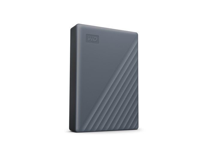 Disco rígido externo Western Digital My Passport WDBRMD0040BGY-WESN de 4 TB, cinza
