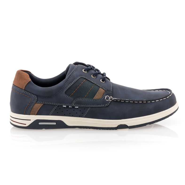 Blaue Herren-Loafer/Bootsschuhe