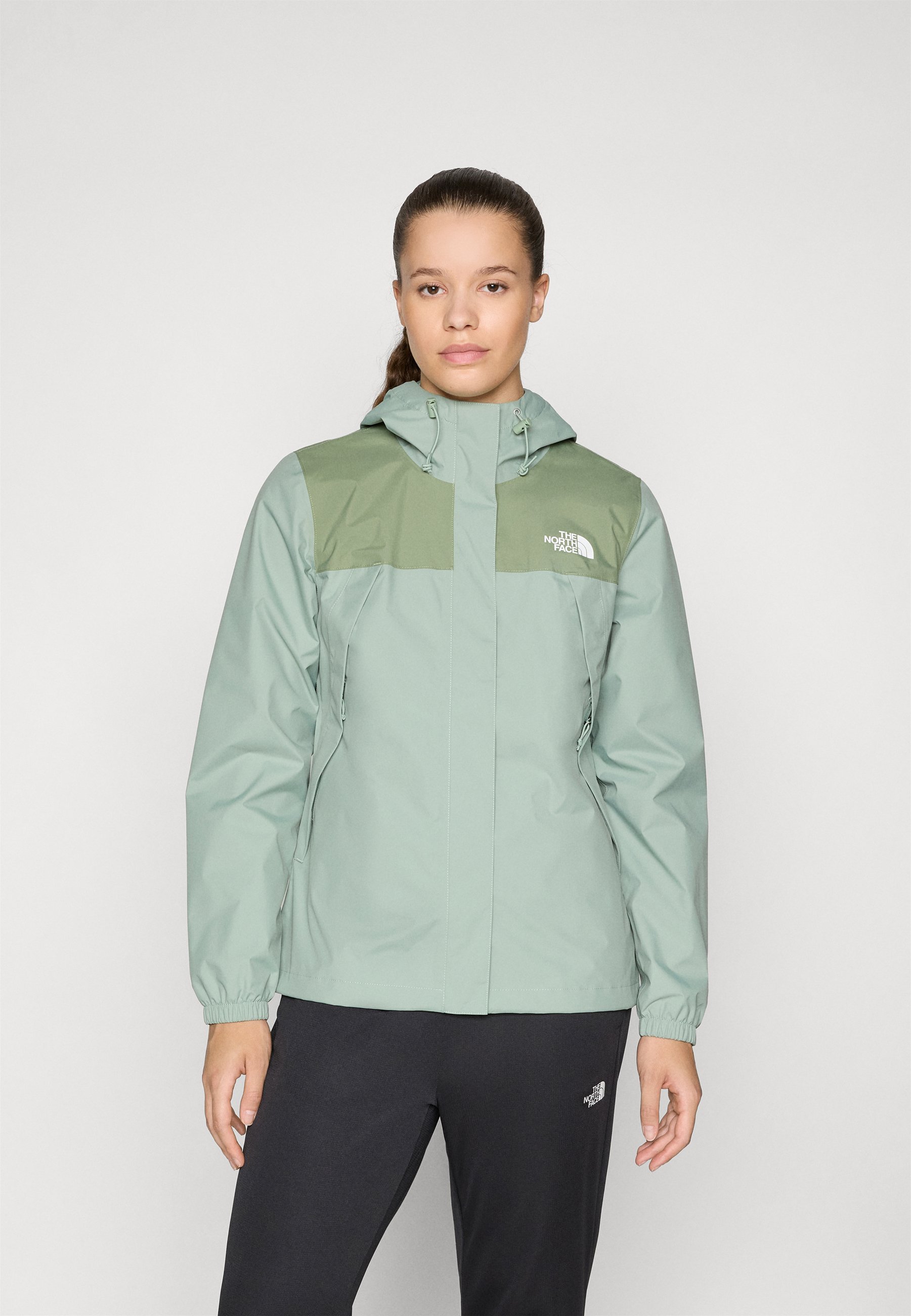 Veste imperméable The North Face W ANTORA - Coloris : ardoise mousse/écorce brume