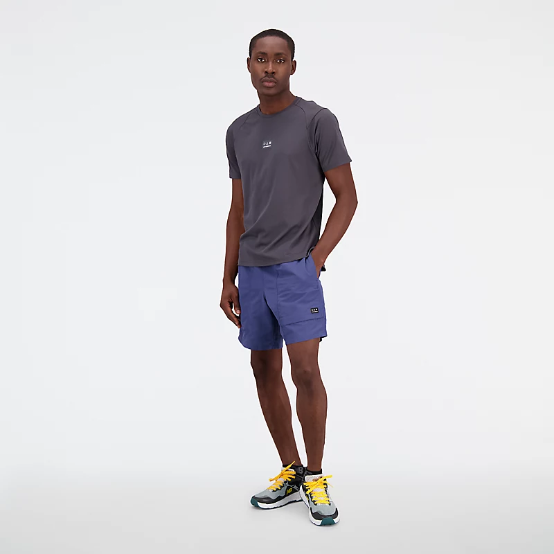 Impact Run AT N-Vent T-shirt met korte mouwen voor heren - BLACKTOP