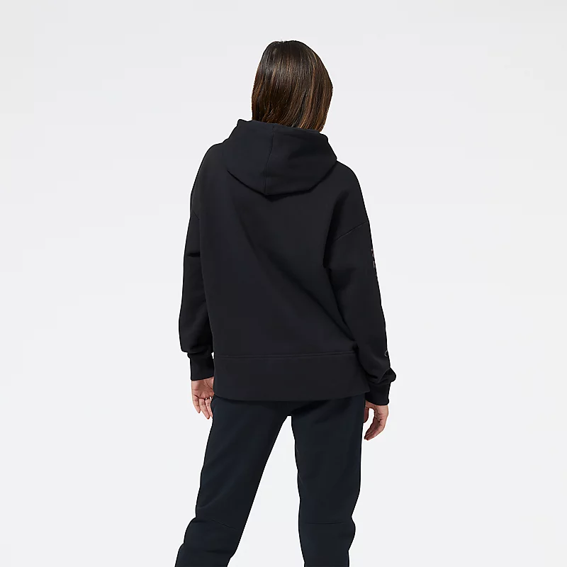 NB AT Damen-Hoodie – SCHWARZ