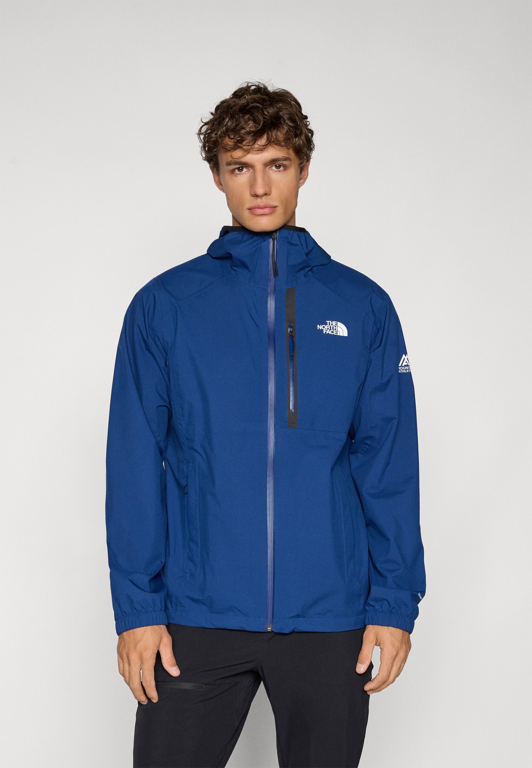 Giacca impermeabile con cappuccio The North Face MOUNTAIN ATHLETICS RAINLIT - colore blu estate
