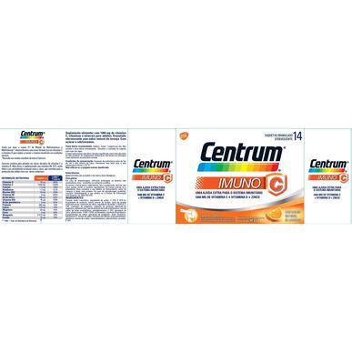 Centrum multivitaminový doplněk Centrum Immune C 14 sáčků 14 sáčků