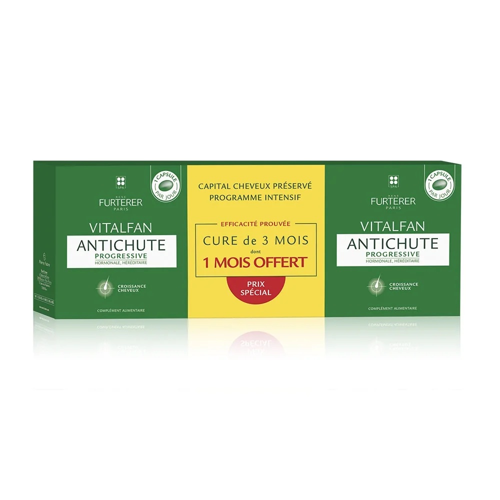 RENÉ FURTERER Rene Furterer Vitalfan Progressive PROMO Trio tegen haaruitval 3x30 capsules