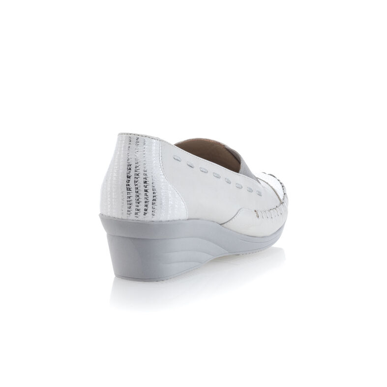 Zapatos blancos cómodos para mujer