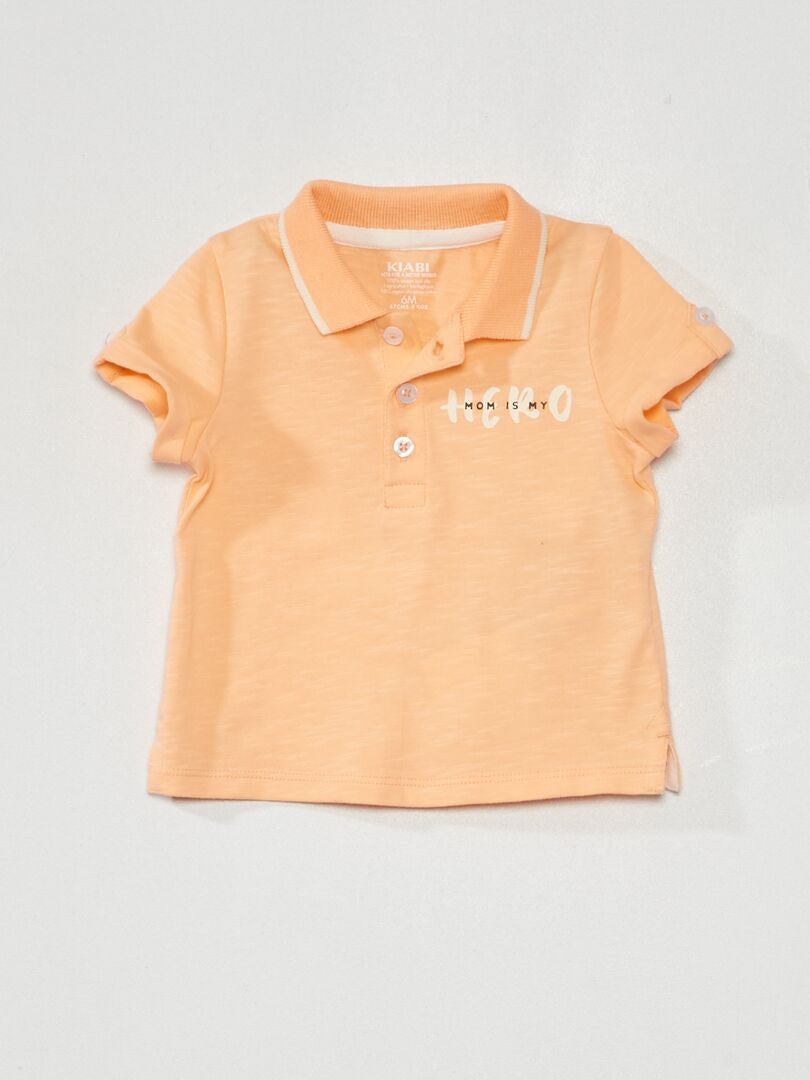 Camisa Polo - LARANJA