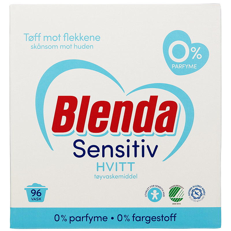 Blenda Blenda Sensitive 4,3 kg, hvid