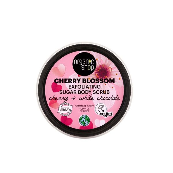 Bio-Shop Kirschblüten-Zucker-Körperpeeling 250 ml