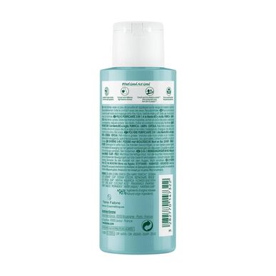Klorane Menta és Agyag 3 az 1-ben Tisztító Púder Bio Menta és Agyag Tisztító Púder Zsíros Bőrre 50 g 50 g