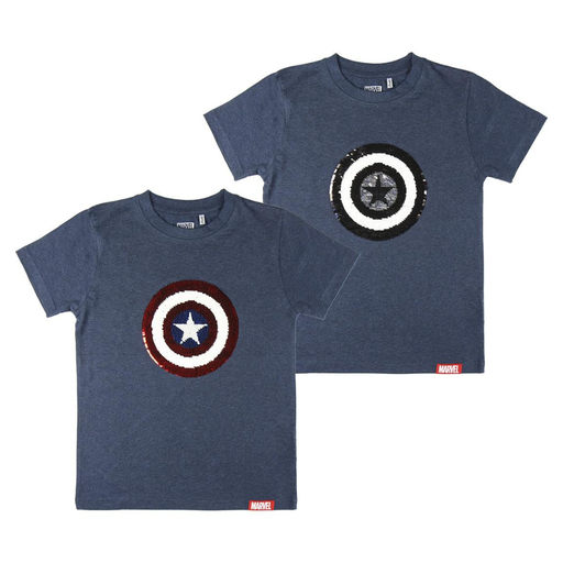  Camiseta Corta Capitán America 64062