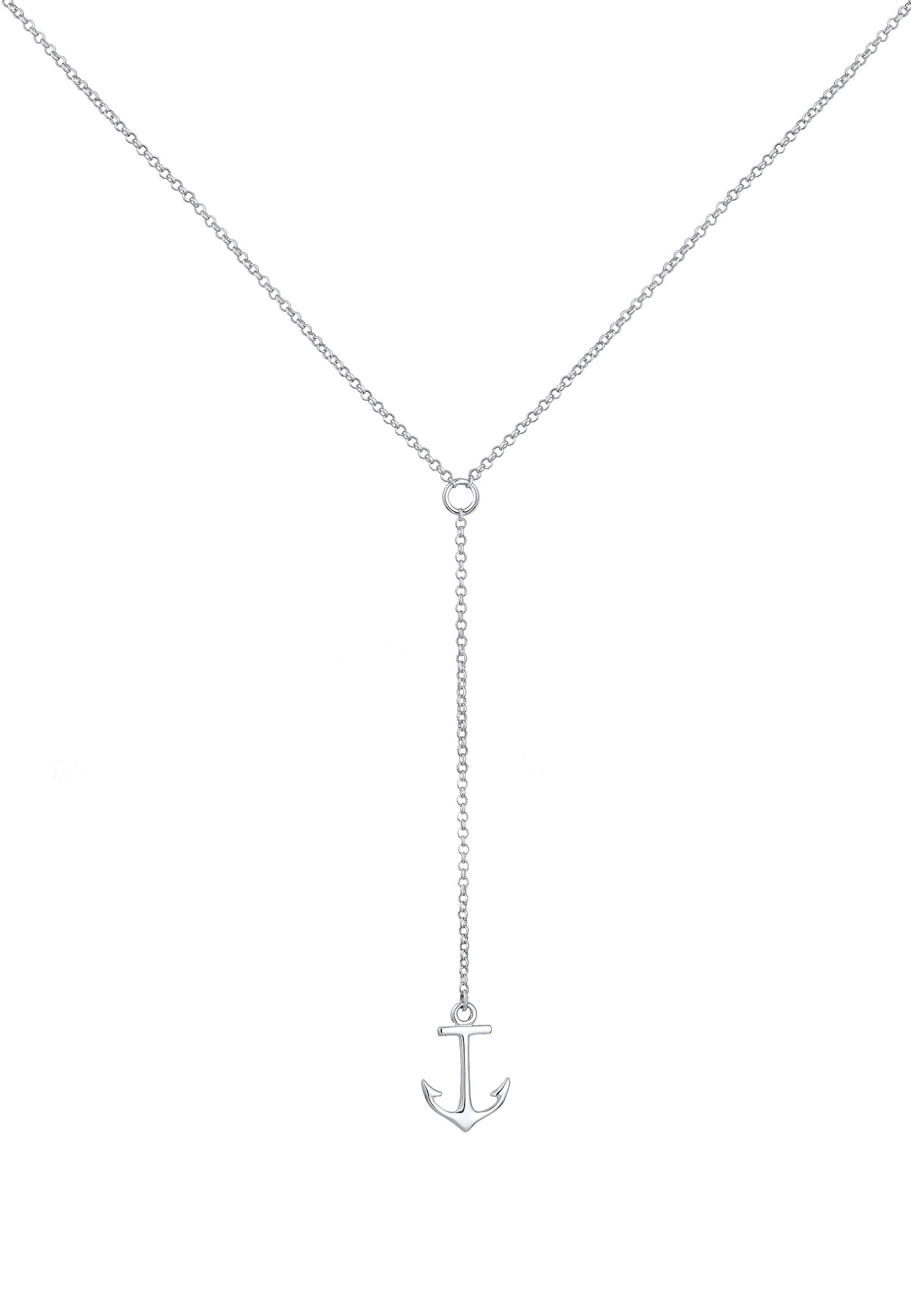 Elli YChaine d'Ancrage Collier Femme (925/1000) Argent