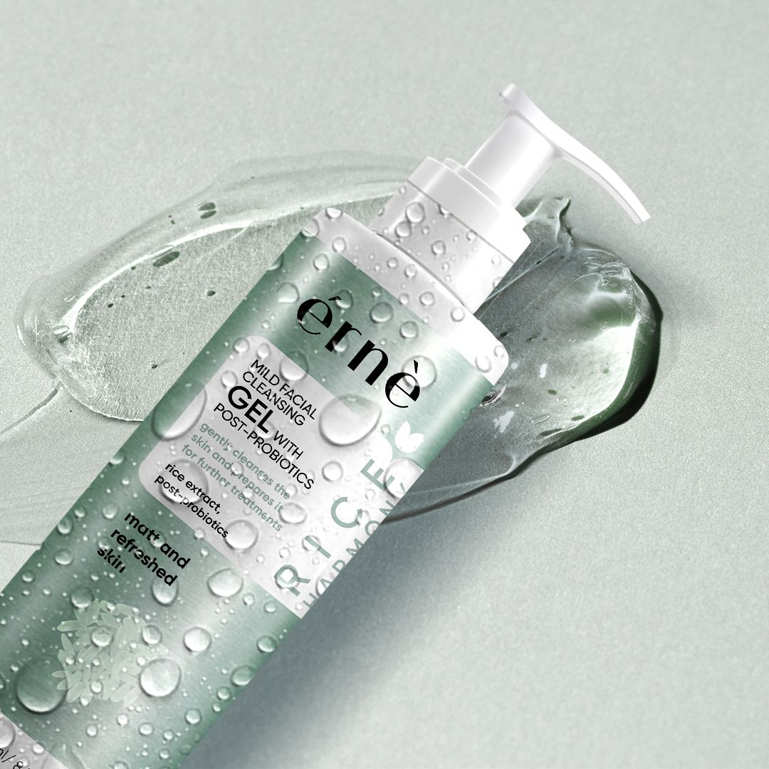 Čistiaci gél s extraktom z ryže Peny a gély na čistenie tváre