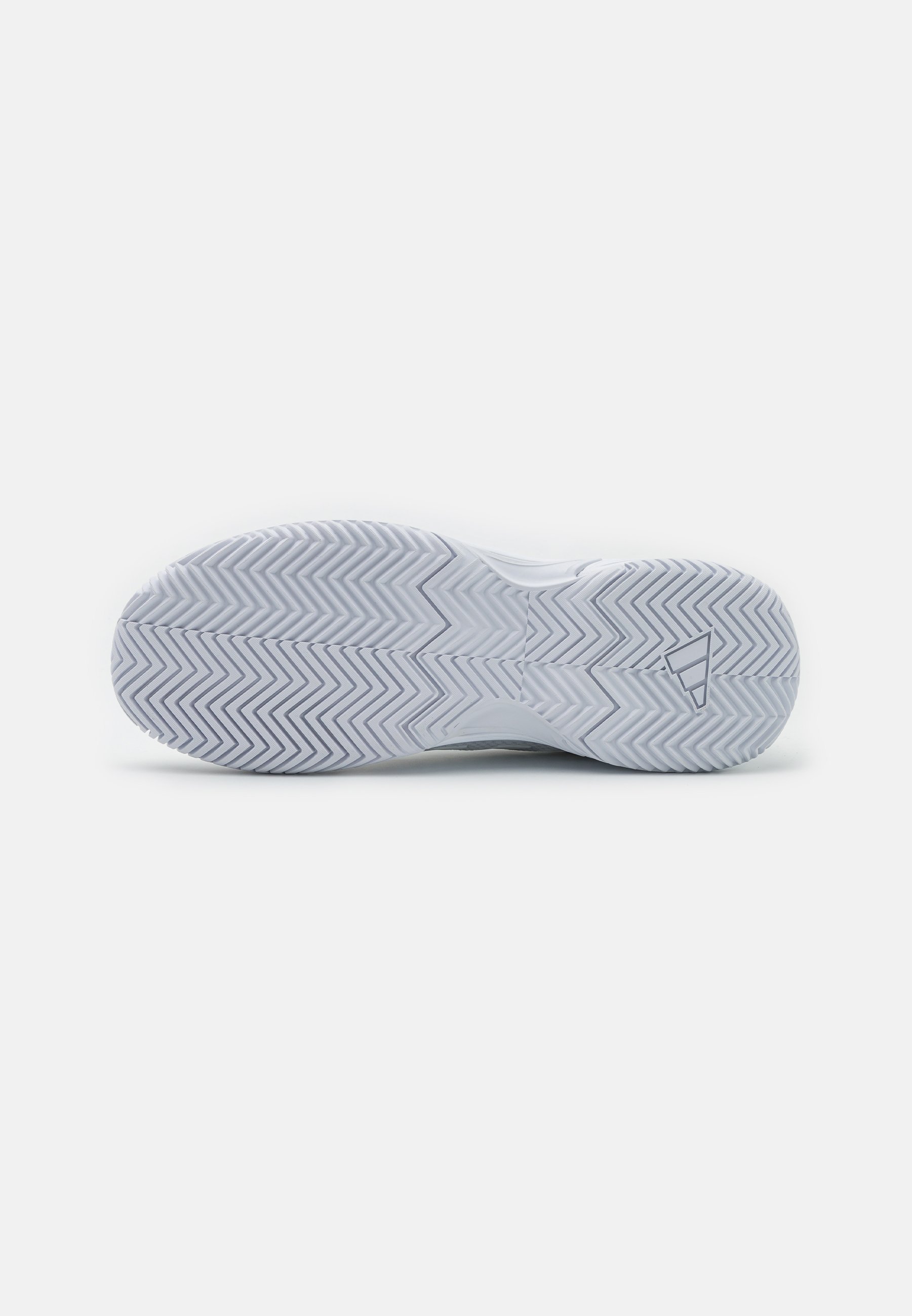 adidas Performance GAMECOURT 2 - Tennisschoenen voor gravelbanen - wit/mat zilver