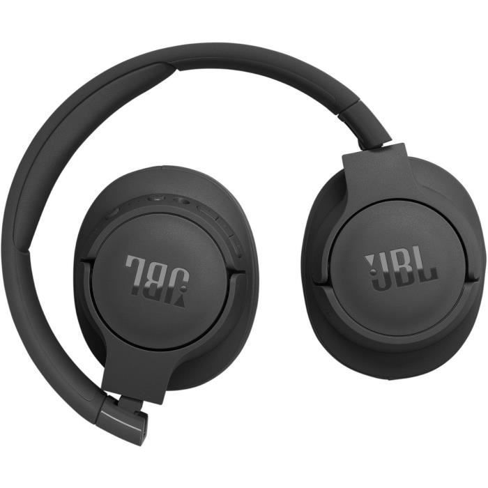 Cuffie wireless Bluetooth JBL Tune 770NC circumaurali con cancellazione adattiva del rumore - Nere