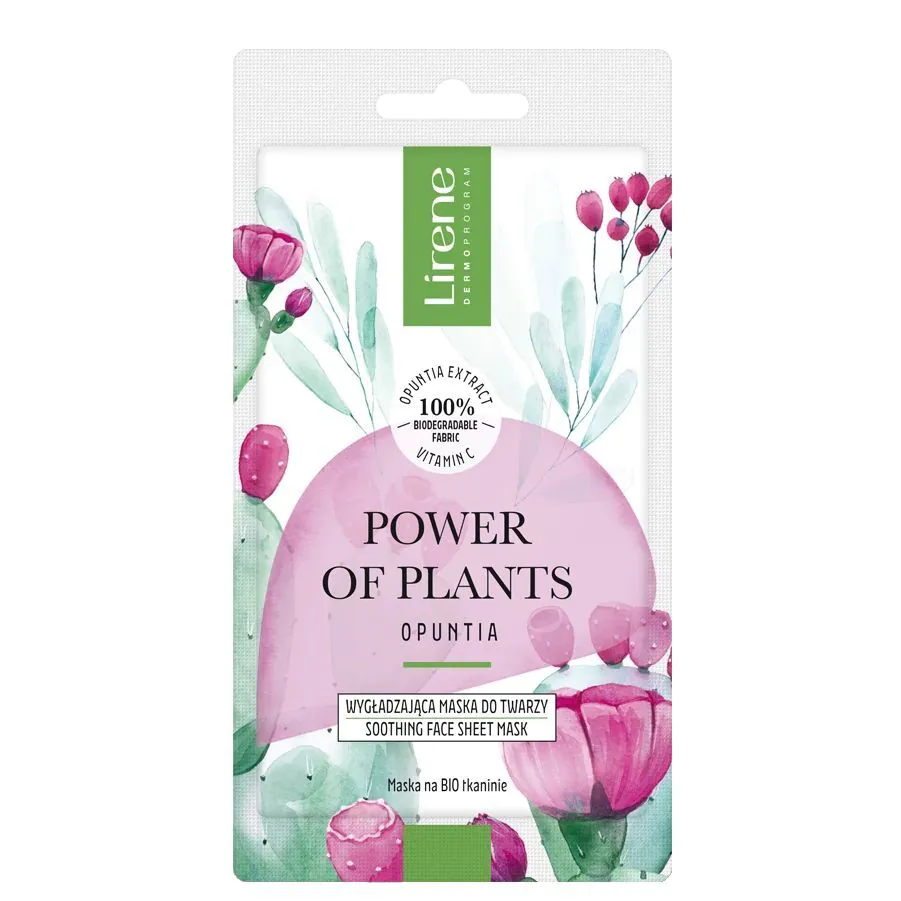 Lirene Power Of Plants Opuncja Maska wygładzająca