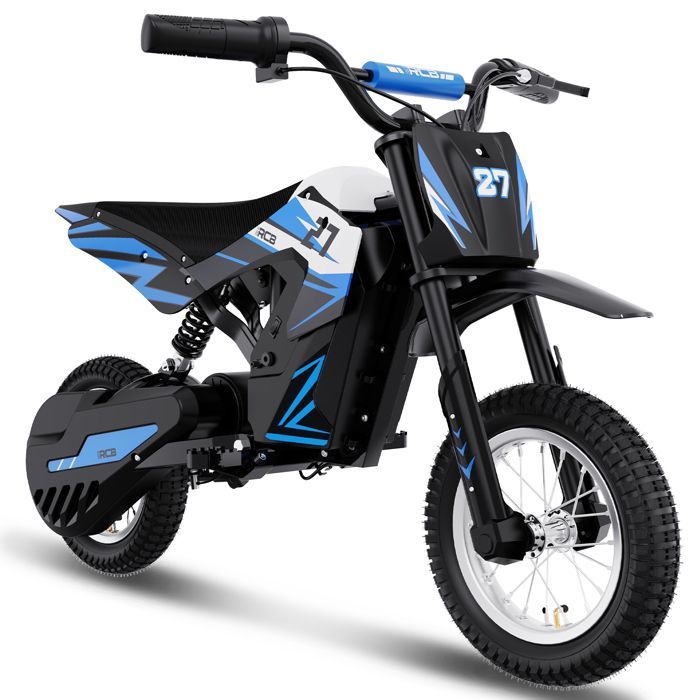 Moto Électrique pour Enfants RCB - Trois modes de vitesse - Batterie 36V/4AH - R9X Bleu
