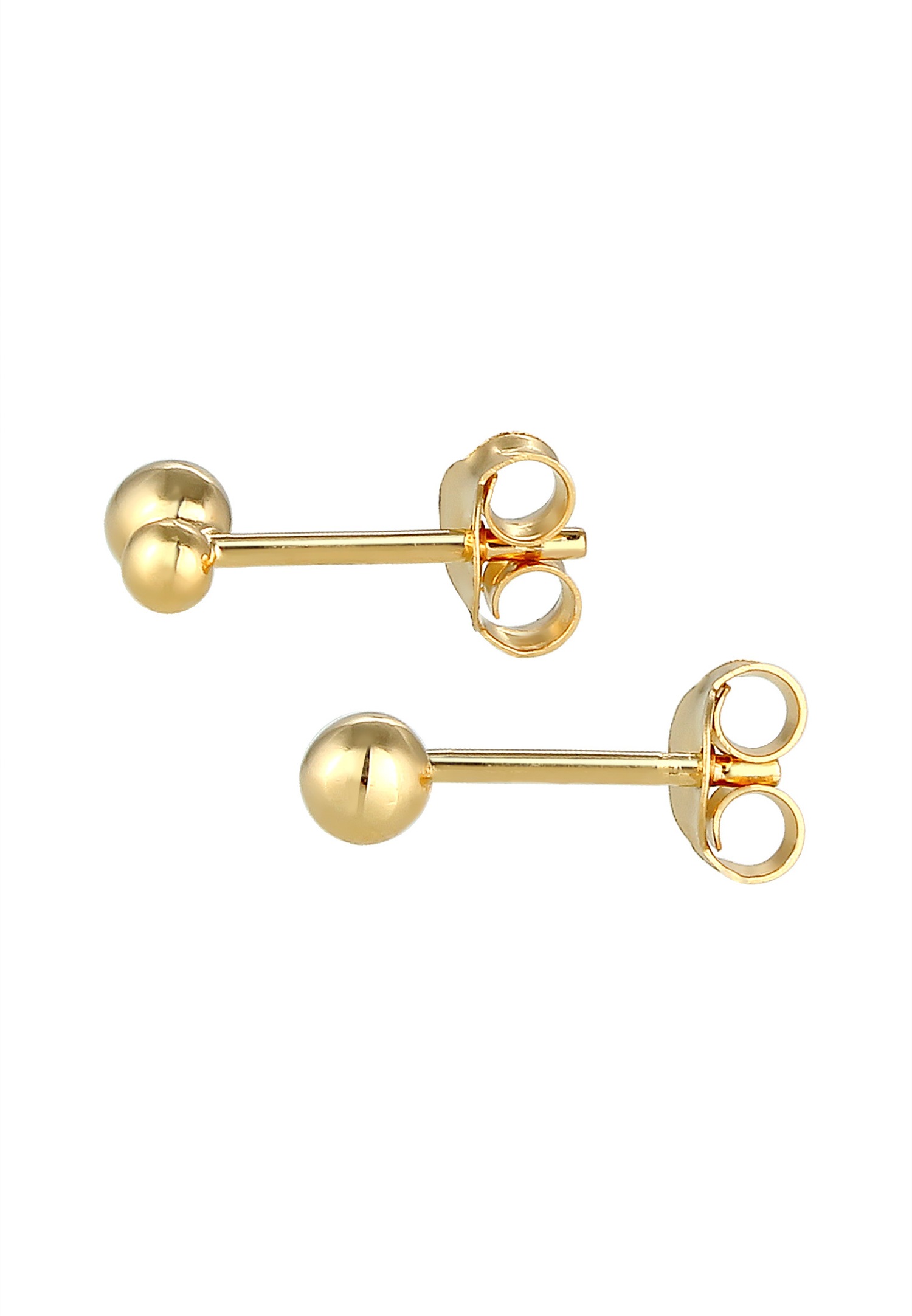 Elli Basic Balle Clous d'Oreilles - (925/1000) Argent