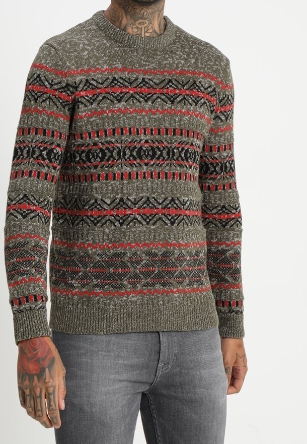 Only & Sons trui - donkergroen