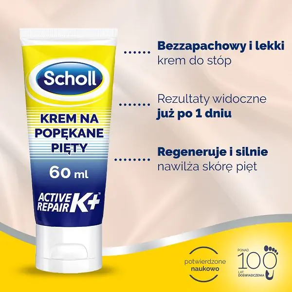Scholl Krem regenerujący na popękane pięty