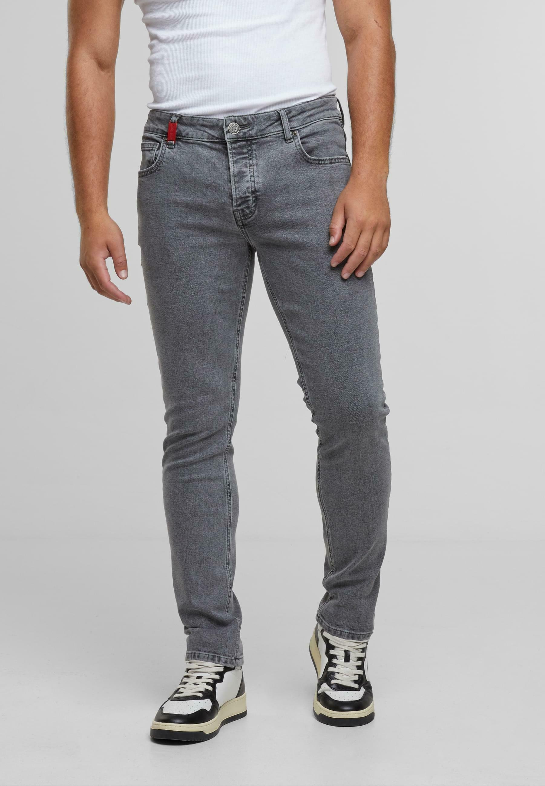 2Y Premium ALEJANDRO BASIC - Jeans slim fit - grigio lavato