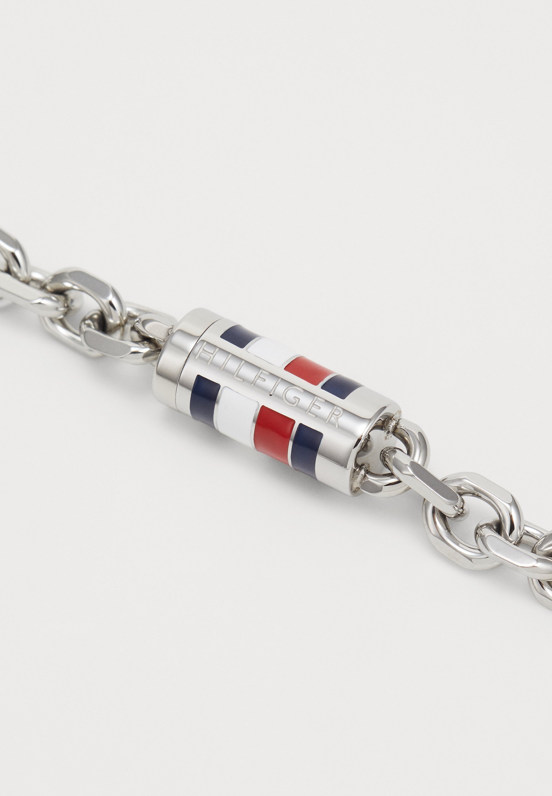 Tommy Hilfiger BRUCE CHAIN UNISEX - Halsketting - zilverkleurig