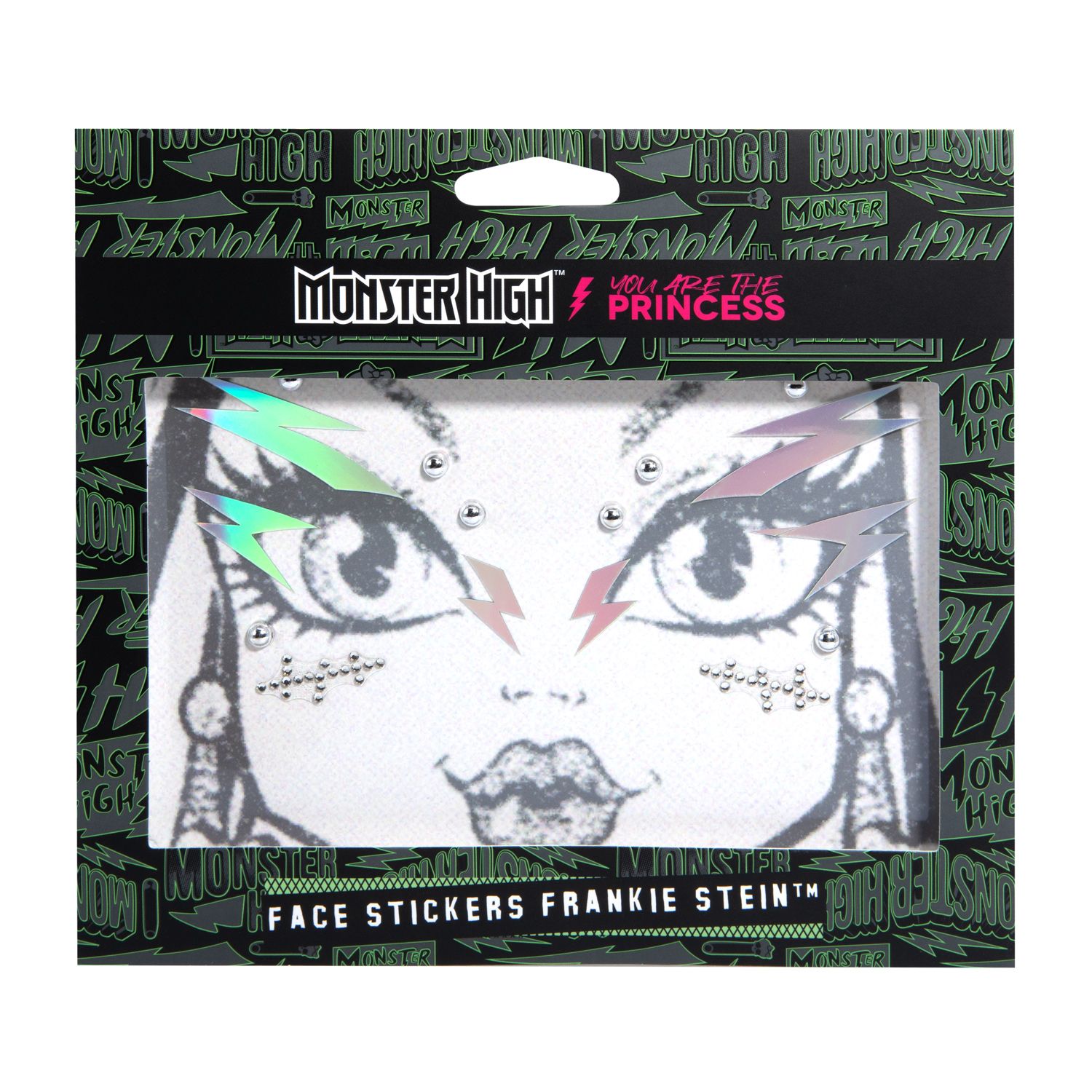 Monster High™ sejas uzlīmes Frankie Stein™ Specefekti un tēlu grims