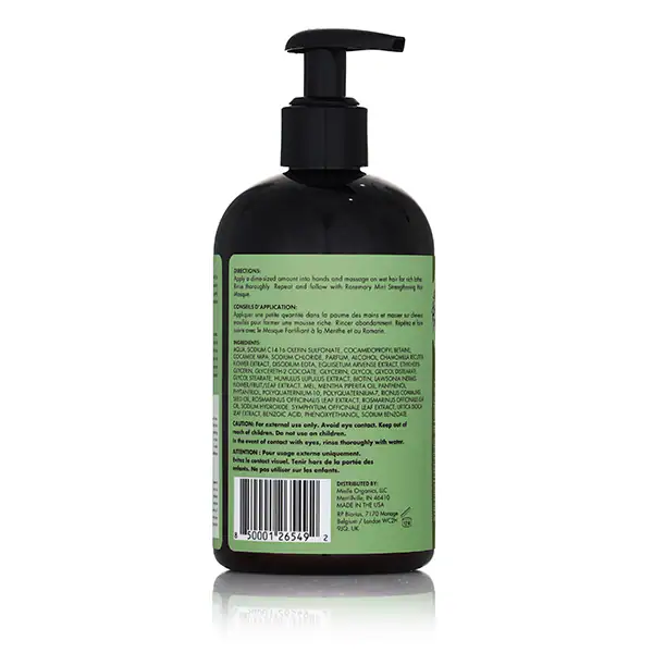 Mielle Organics Rosmariini-minttuvahva shampoo