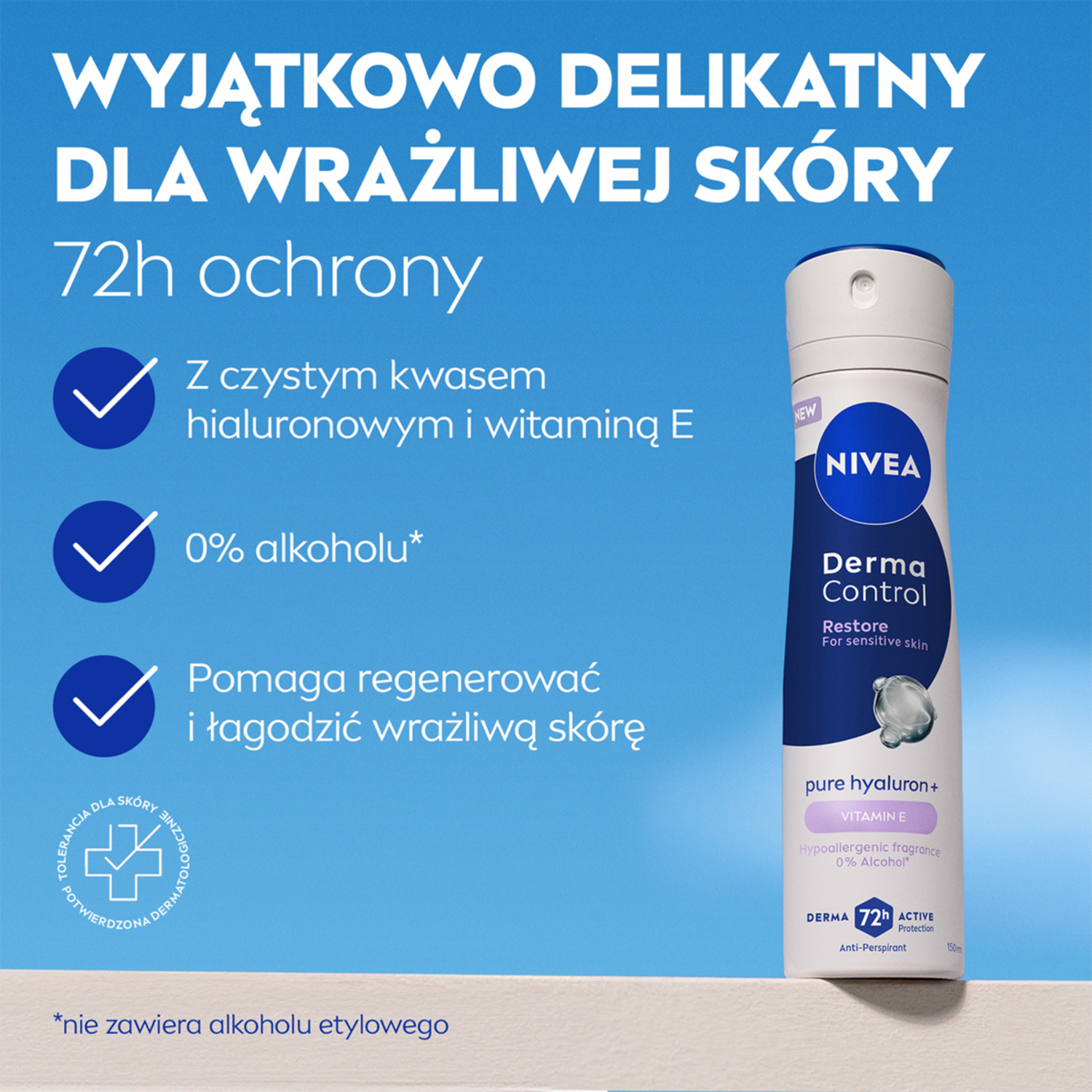 Nivea Derma Control Restore 72h