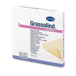 Gasa Grassolind HARTMANN 5x5 cm 10 piezas