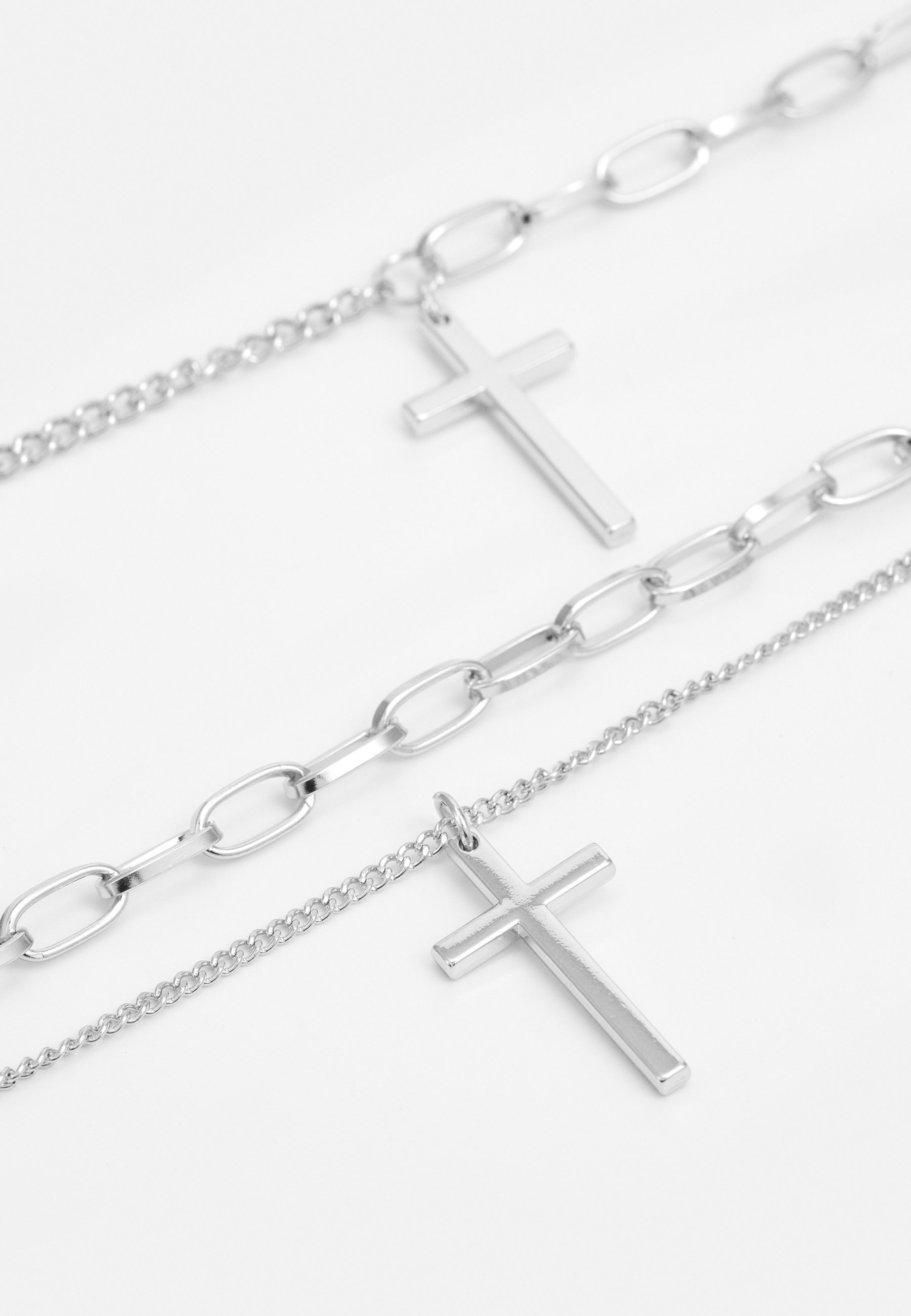 Collana Urban Classics Layering Cross Unisex - Collana - color argento