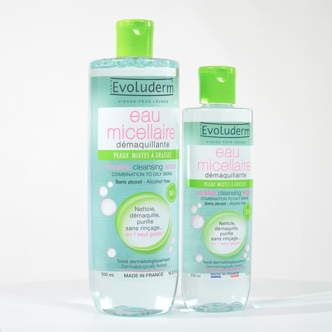 Evoluderm Démaquillante Peaux Mixtes à Grasses