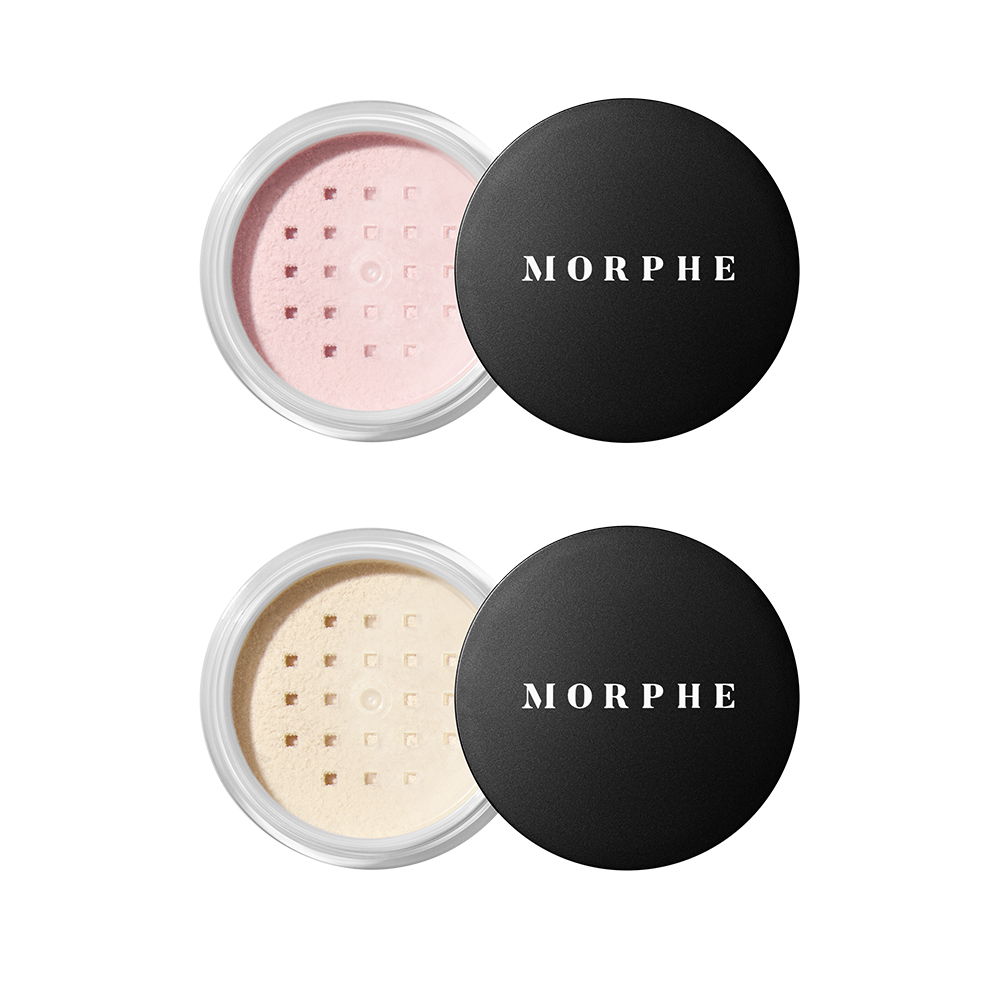Totally Set Mini rozjasňující a fixační pudr Duo - Morphe