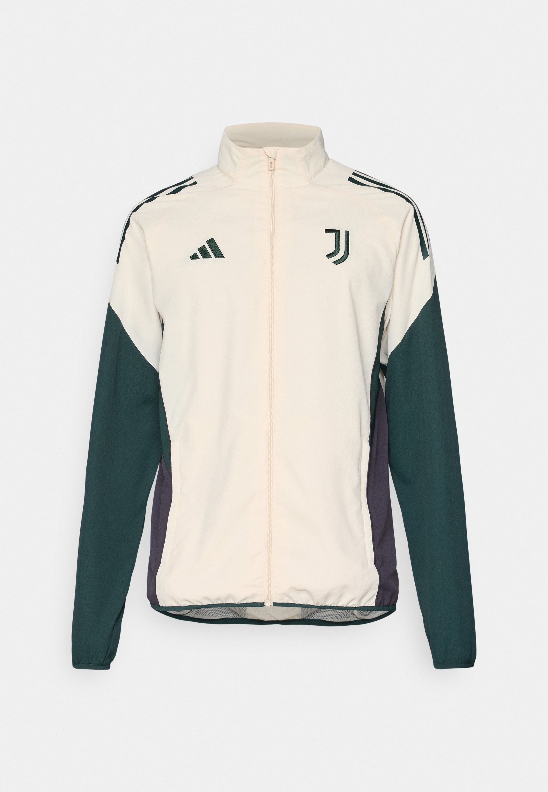 adidas Performance JUVENTUS 25/26 TIRO25 EUROPEAN PRESENTATION JACKET - Clubkleding - ecru tint