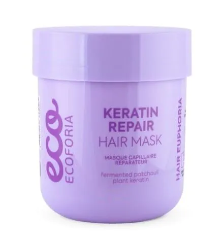 Ecoforia. Hair Euphoria. Regenerująca - Maska do włosów z keratyną 400 ml