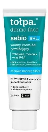 Tołpa Dermo Face Sebio BHL - Wodny krem-żel nawilżający 40ml