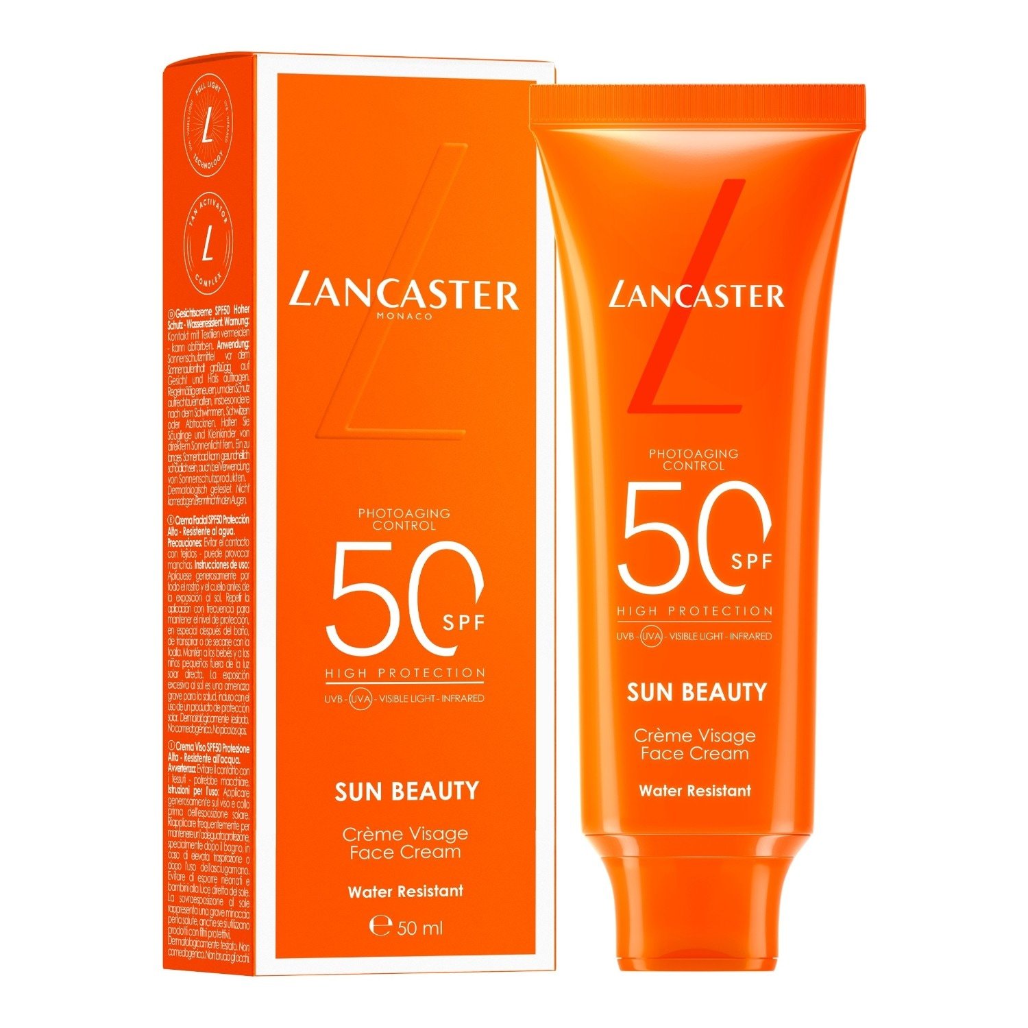 Lancaster krema za sončenje za obraz SPF 50 - 50 ml