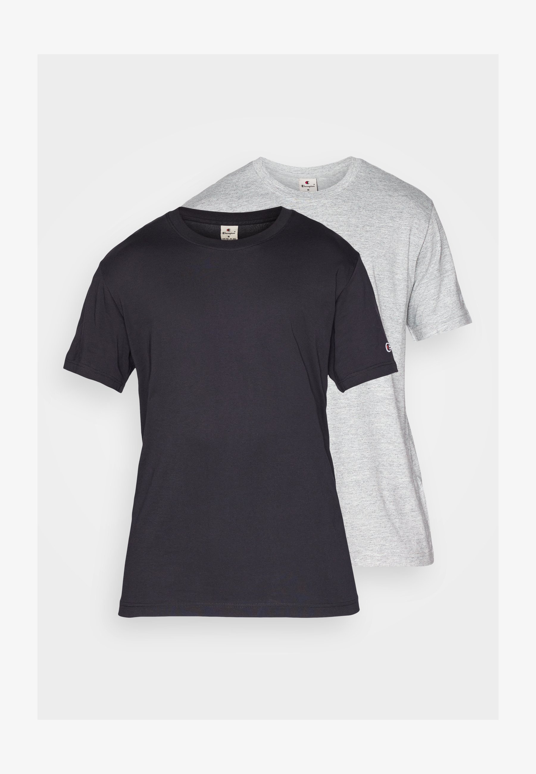 Confezione da 2 T-shirt girocollo Champion - T-shirt basic - grigia