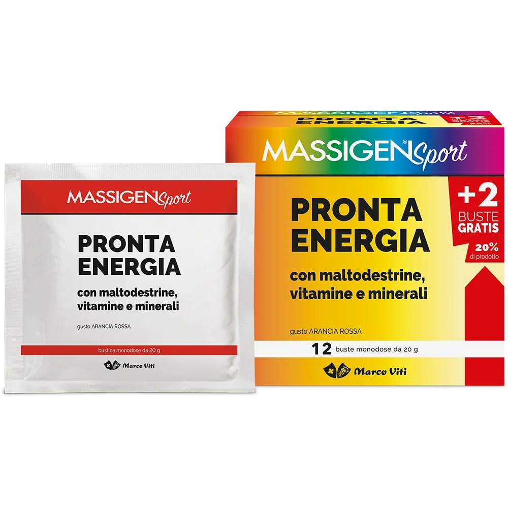 MASSIGEN Massigen Sport Ready En12 zakjes Minerale zouten en vitamines