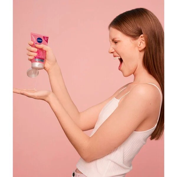 NIVEA Rose Care micelarni čistilni gel<br>150 ml - za vse tipe kože