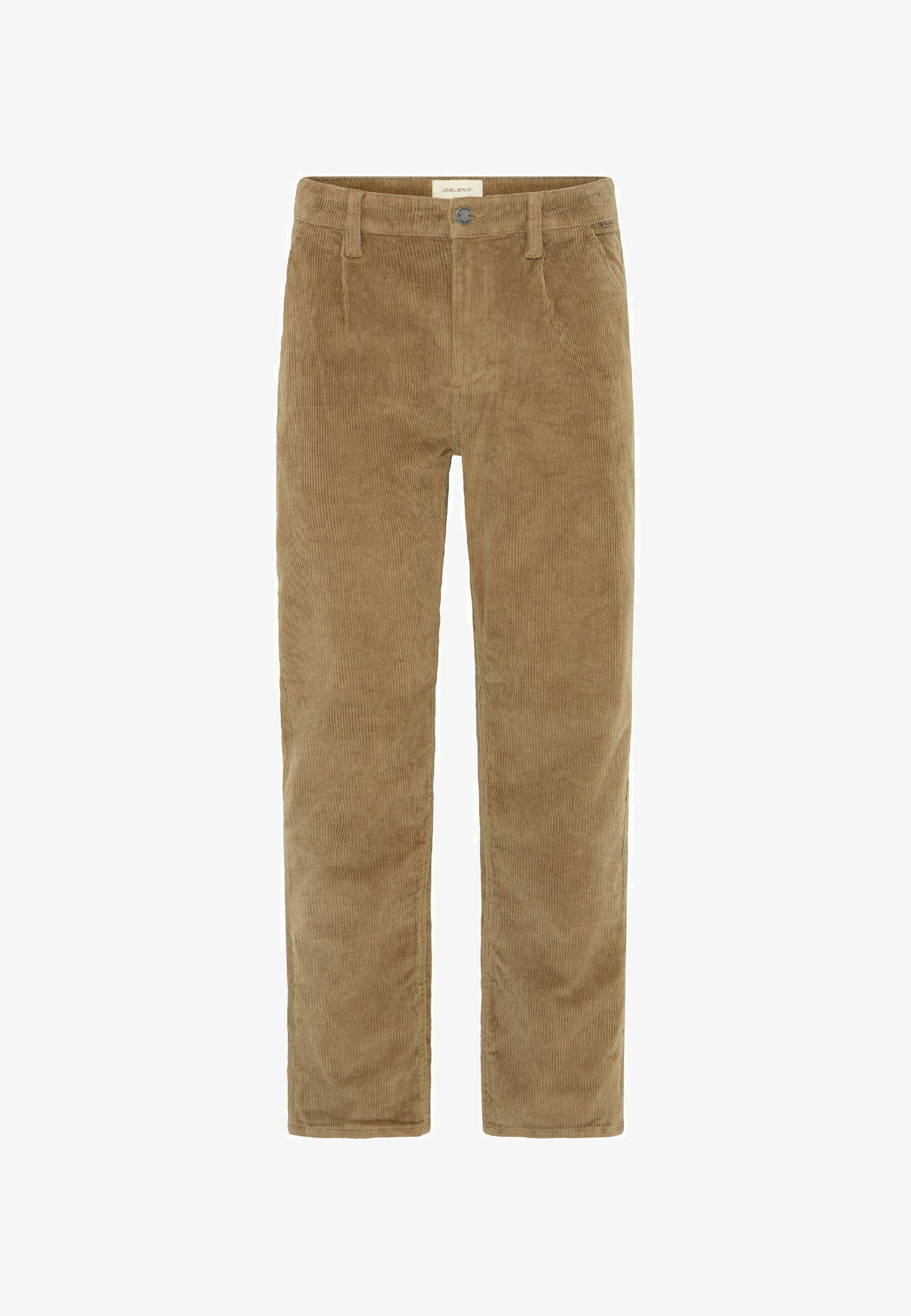 Pantalon Blend BHMADDOX-CORD RELAXED FIT - teinte sépia