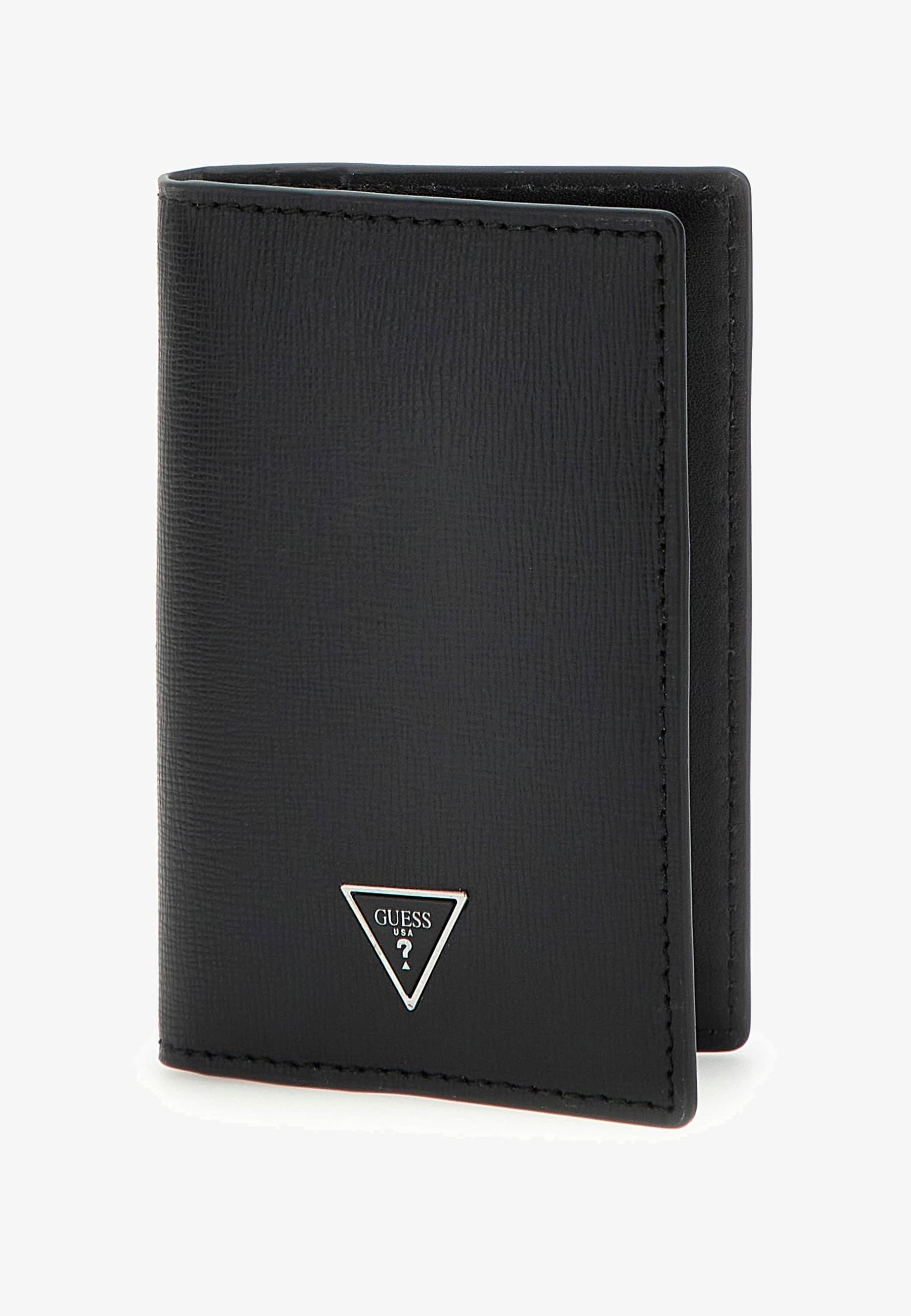 Porta biglietti da visita Guess - nero