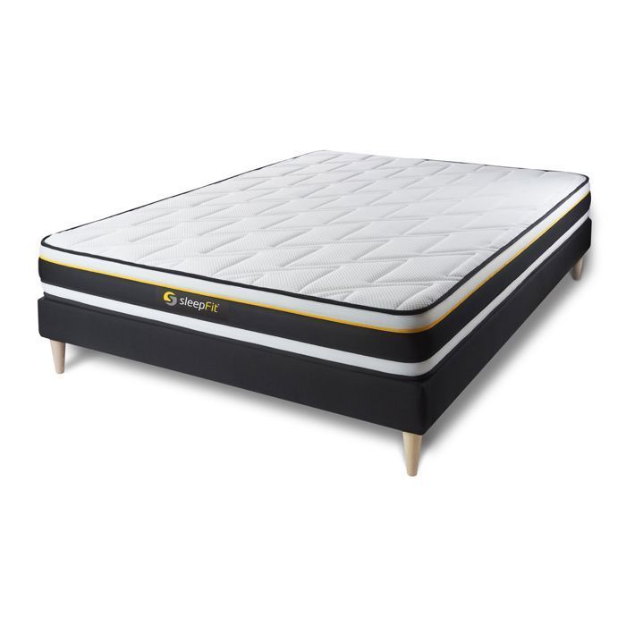 Ensemble 160x200 matelas SOFT + sommier kit