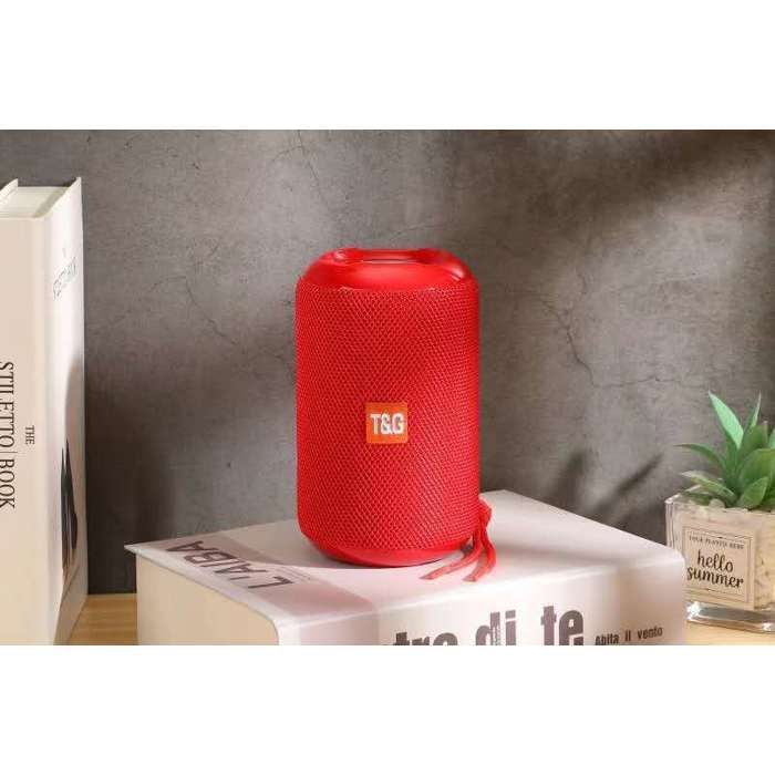 TG264 Waterdichte Bluetooth-luidspreker voor buiten, draagbare luidspreker met kaartsleuf (rood)