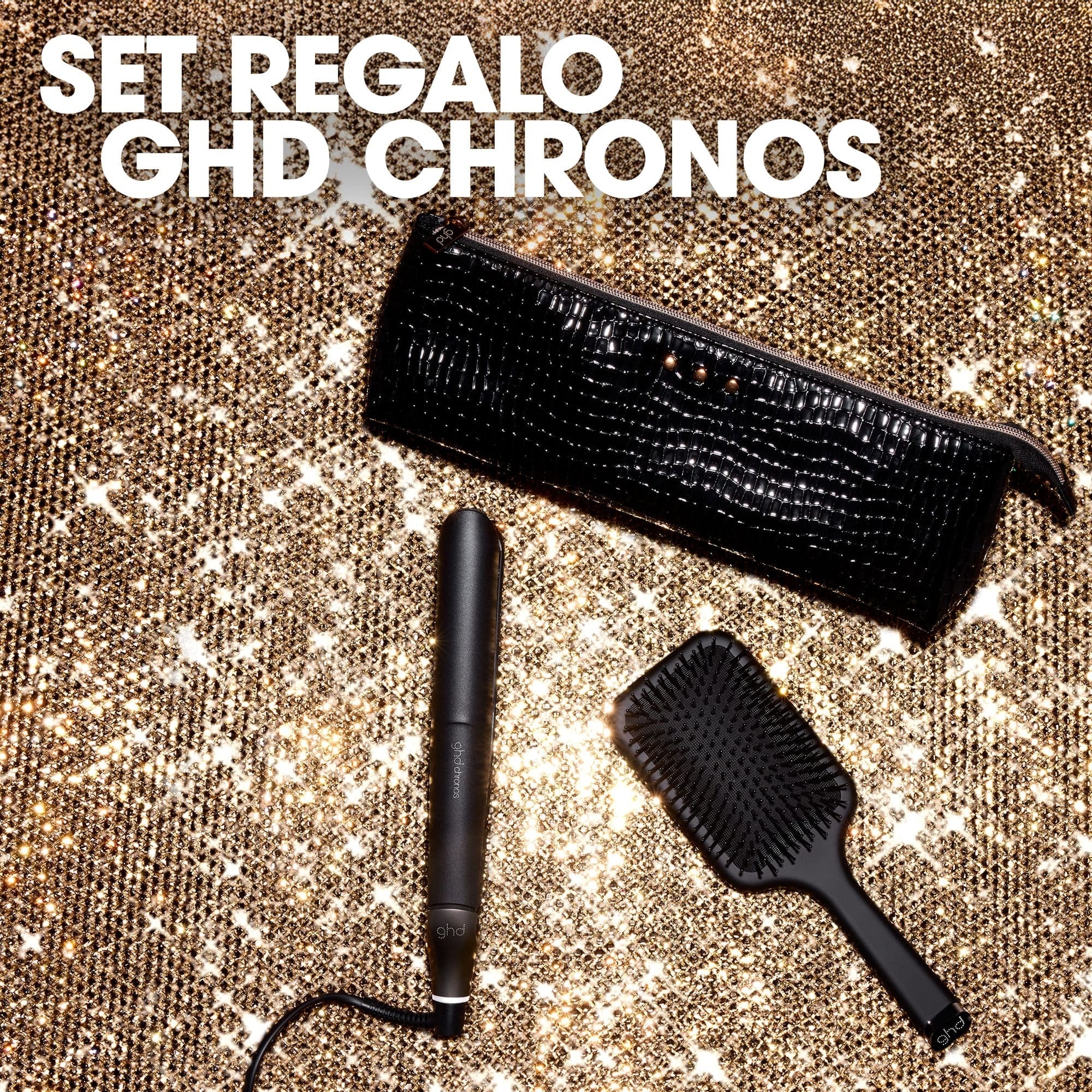 Styler ghd chronos Gift Set - piastra per capelli professionale + paddle brush - Cofanetti per Capelli, Piastra Capelli, Spazzole